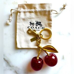 Coach Cherry Y2K Bag Charm